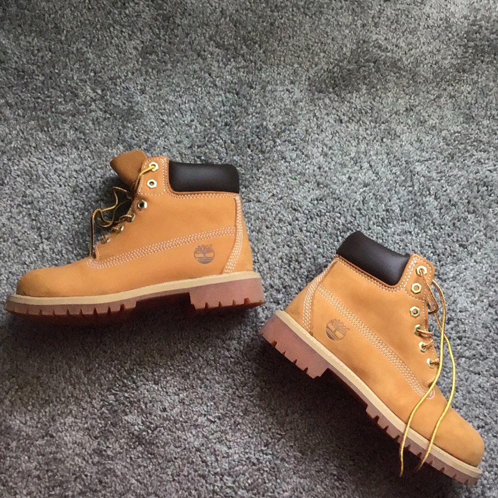 Boys Timberland work boots